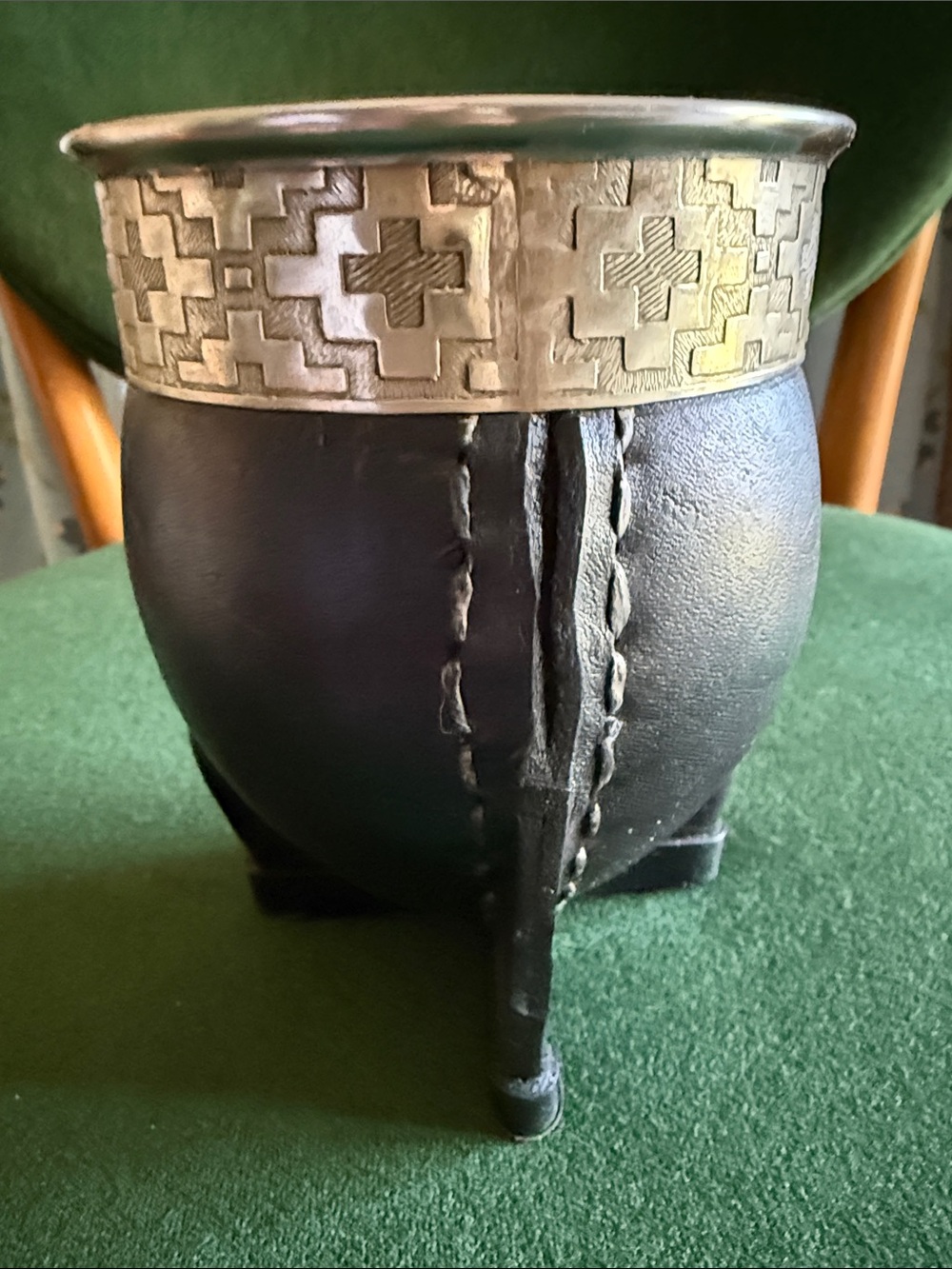 Taza/Mate Imperial Gourd Argentina High Quality + Straw